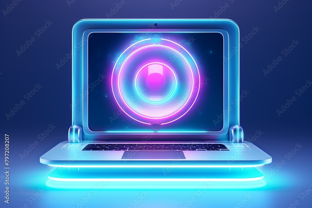 Tech Startup's Retro Futurist Hologram Gradients: Digital Image Collection Tech Startup's Retro Futurist Hologram Gradients: Digital Image Collection