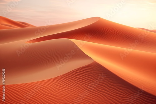 Sand Dune Swirls  A Cinematic Journey Through Gradients