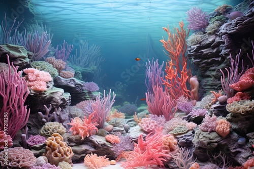 Tropical Coral Reef Gradients: A Visual Journey in a Marine Science Student's Thesis Presentation