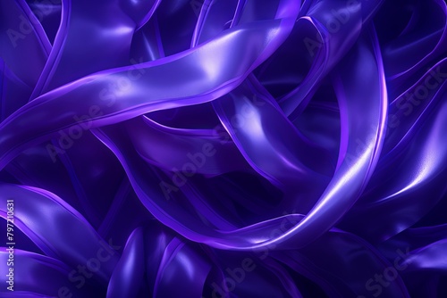 Ultraviolet Ribbon: A New Age Music Album Cover Background