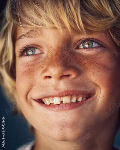 face young child blonde © Arlan