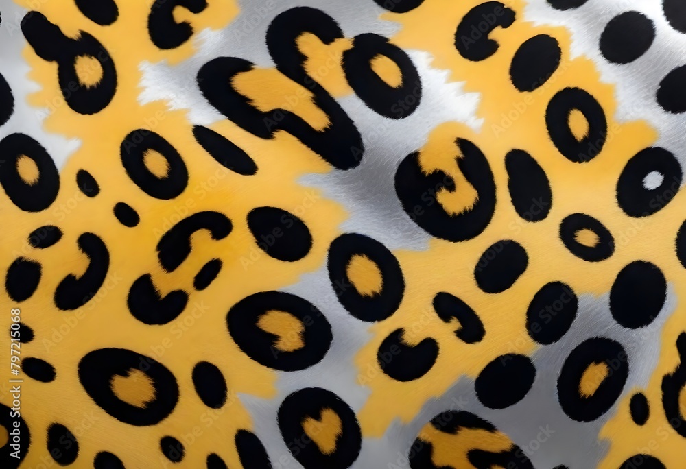 Leopard Print Pattern Illustration Digital Artwork Animal Fur Painting Background Design Leopard Print Pattern Illustration Digital Artwork Animal Fur Painting Background Design