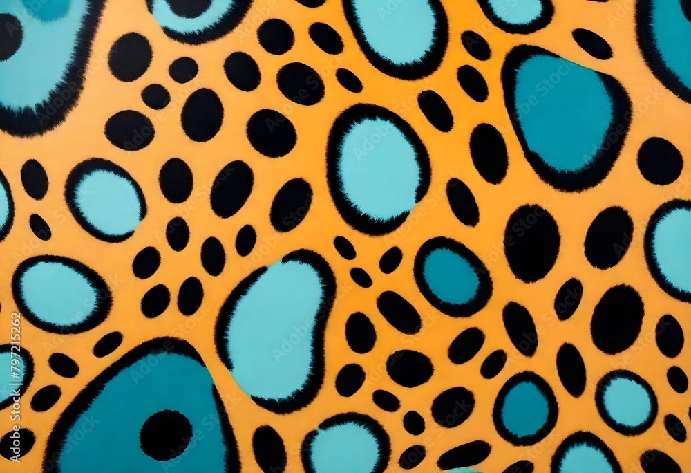 Leopard Print Pattern Illustration Digital Artwork Animal Fur Painting Background Design Leopard Print Pattern Illustration Digital Artwork Animal Fur Painting Background Design