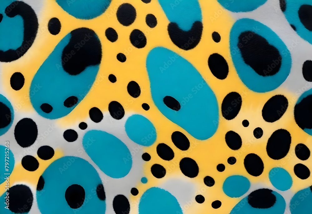 Leopard Print Pattern Illustration Digital Artwork Animal Fur Painting Background Design Leopard Print Pattern Illustration Digital Artwork Animal Fur Painting Background Design