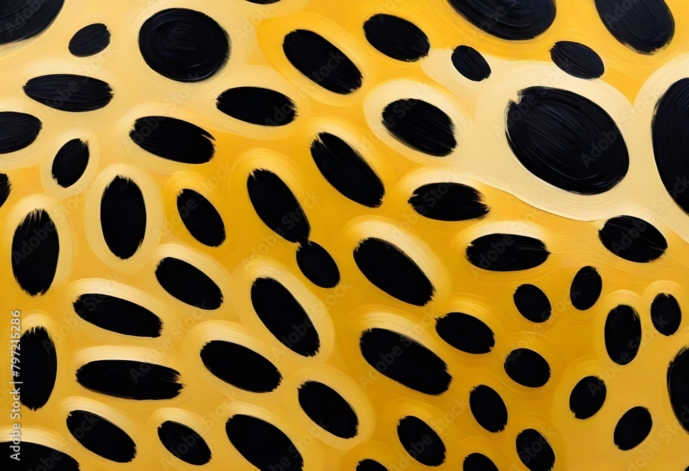 Leopard Print Pattern Illustration Digital Artwork Animal Fur Painting Background Design Leopard Print Pattern Illustration Digital Artwork Animal Fur Painting Background Design