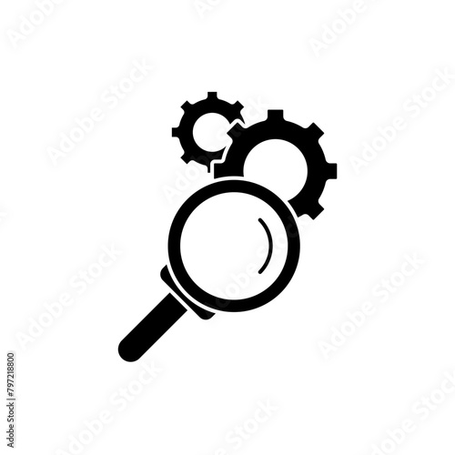 r d concept line icon. Simple element illustration. r d  concept outline symbol design.