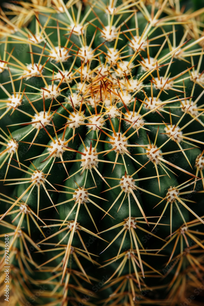 Textured surface of cactus plants, showcasing their spiny or ribbed patterns. Textured surface of cactus plants, showcasing their spiny or ribbed patterns.