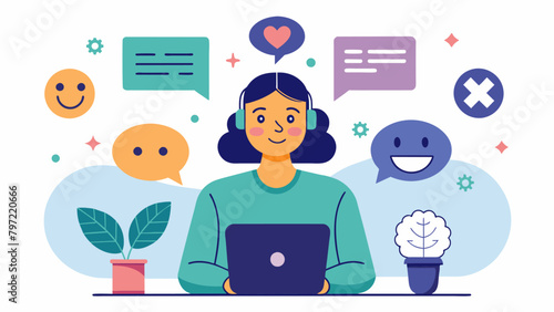 A mental health aid that provides realtime feedback and suggestions for regulating emotions and maintaining mindfulness..