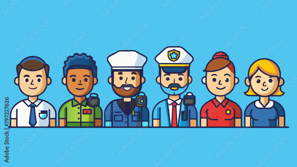 avatars of happy people of different races vector illustration avatars of happy people of different races vector illustration