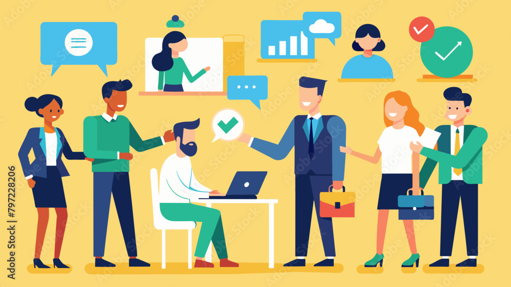 A successful businessman and his appearance vector illustration A successful businessman and his appearance vector illustration