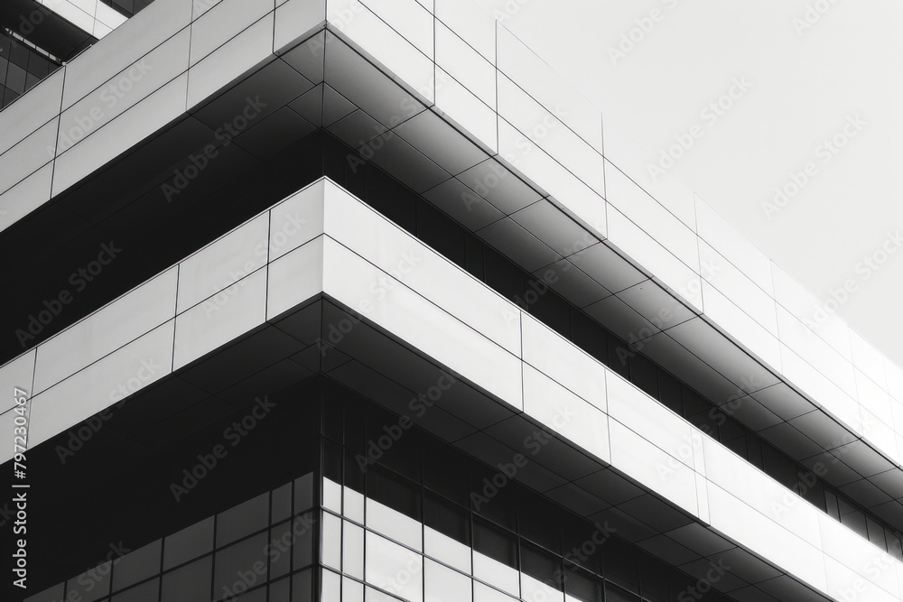 Impressive structure with abundant windows and a mirrored sky reflection. Harmonious blend of design and environment. Impressive structure with abundant windows and a mirrored sky reflection. Harmonious blend of design and environment.
