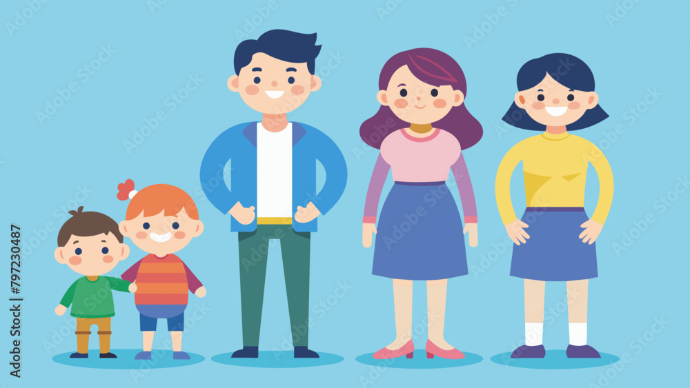 Childbirth and development vector illustration Childbirth and development vector illustration