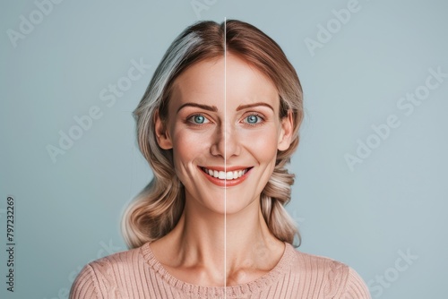 Aging firmness in skin hydration settings clarifies complexion impacts, integrating skin barrier enhancement in slight smile contexts for contrasting barriers and age spot reduction.