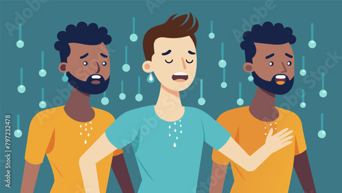 Beads of sweat drip down the faces of a group of men who are fully immersed in an intense and invigorating workshop exploring the fusion of different.
