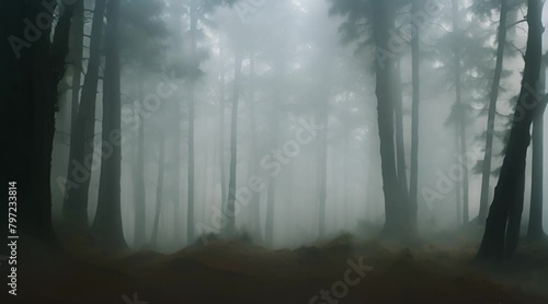 Mystical Encounters Amidst the Veil of Mist photo