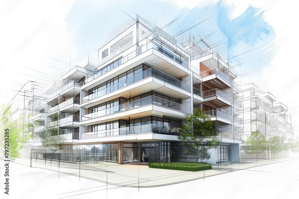 Luminous Expanse: A striking building boasting an extensive glass facade and numerous windows. Illuminating spaces with natural radiance. Luminous Expanse: A striking building boasting an extensive glass facade and numerous windows. Illuminating spaces with natural radiance.