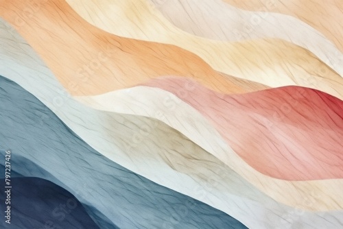 Wallpaper Mural Mountain abstract cute shape backgrounds art creativity. Torontodigital.ca