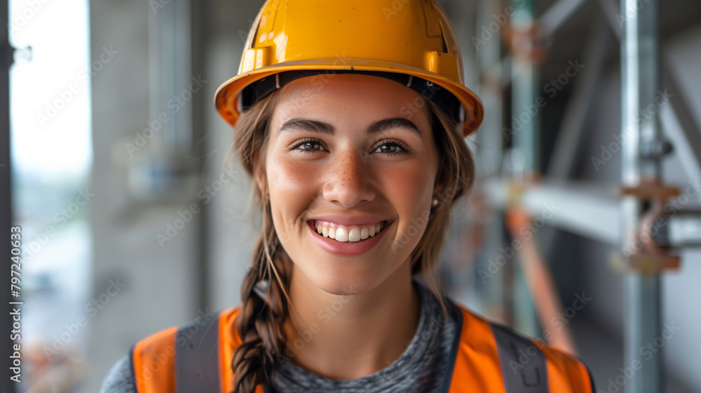 portrait of a construction worker portrait of a construction worker