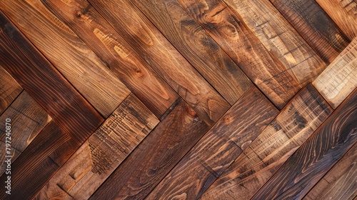 High-resolution image showcasing the texture and patterns of aged wooden planks