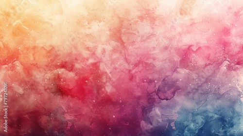 Background with a texture resembling soft pastel watercolors.