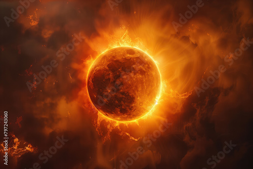 Solar Eclipse, Generative AI