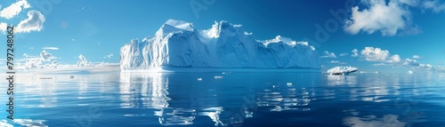 The visible portion of the iceberg.