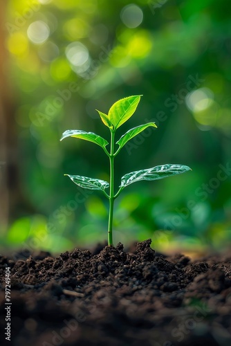 Visualizing a loan as a seed sprouting from a loan contract, where lenders and borrowers nurture its development, represents the growth of lending, financial opportunities, and prosperity.