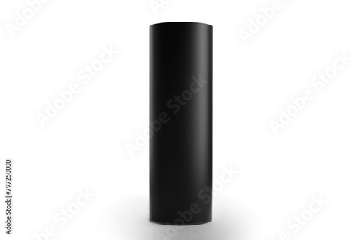 "shape 3d Cylinder black template mock Blank background podium product Abstract stage geometric Empty black pedestal Minimalist showcase poduim three dimensional abstract advertising background" 