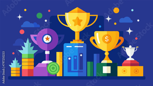 Vibrant prizes and medals are awarded at the end of the event recognizing not only the top players but also sportsmanship most creative shot
