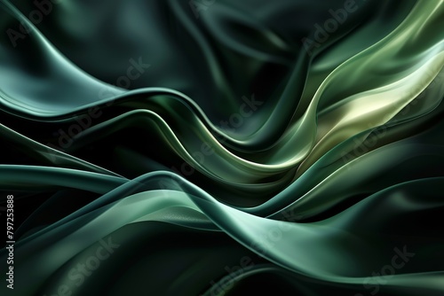 Abstract Silk Waves Texture