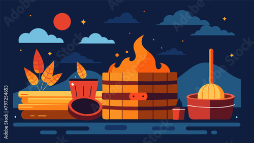 The warmth of the sauna eases the physical strain of long hours spent at the office while also providing a mental break to recharge and come back to.