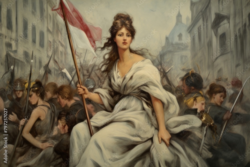 French revolution painting art adult.
