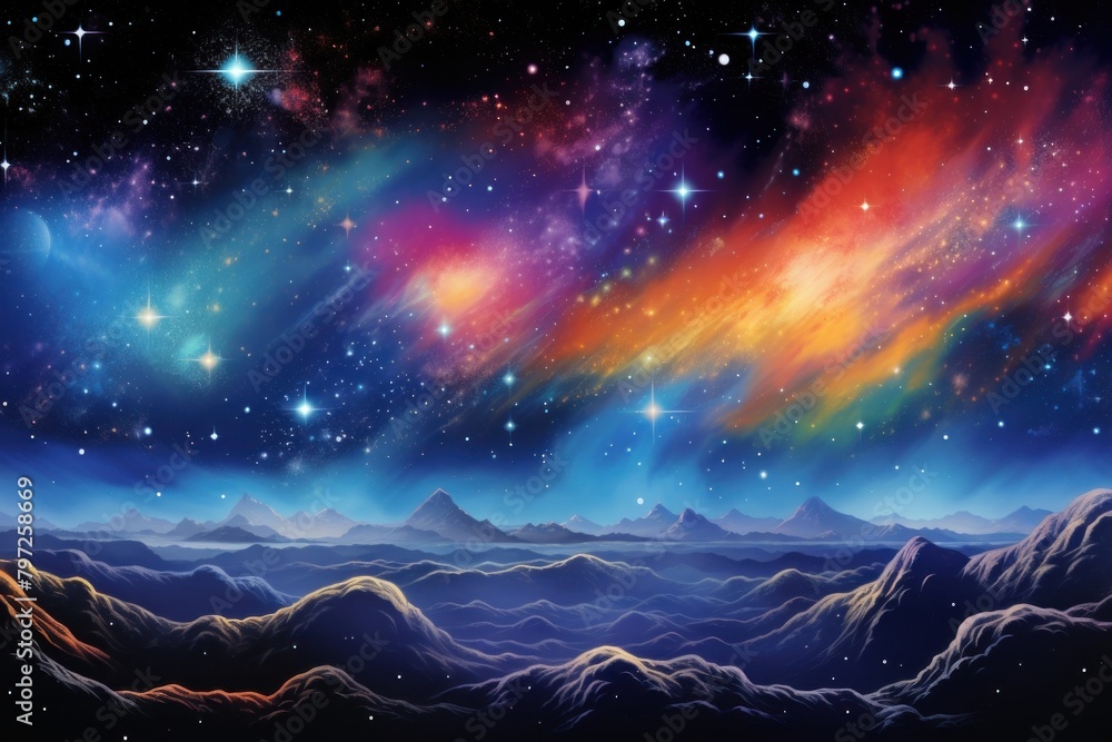 Galaxy nebula background space backgrounds landscape. Galaxy nebula background space backgrounds landscape.