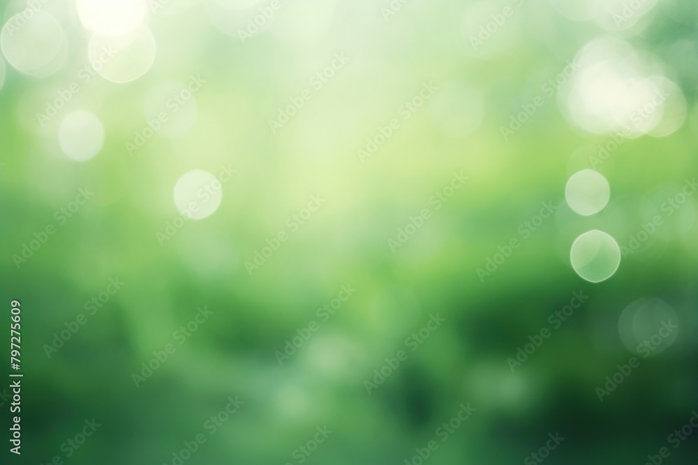 Obraz premium Bokeh Green nature background green backgrounds sunlight.