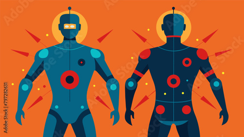Test dummies with sensors embedded throughout their body provide valuable data on the impact of punches on both the attacker and the target. photo