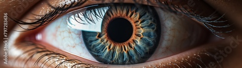 Close-up of a Human Eye photo