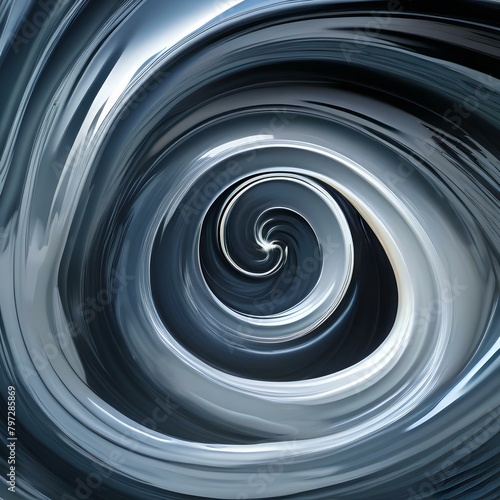 A digital representation of a whirlpool in motion, swirling and spiraling with energy and dynamism, creating a sense of movement and power, inspiring awe and wonder in the viewer1