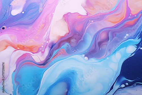 Colorful abstract fluid art background