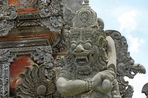 Guard sculpture  Bali