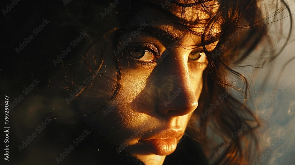 Experiment with light and shadow to create dramatic and atmospheric portraits that evoke a sense of mystery and intrigue