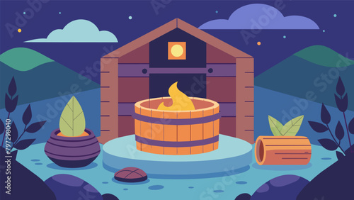 In the soothing environment of a sauna the heat helps to open up pores removing toxins and impurities that can contribute to premature aging..
