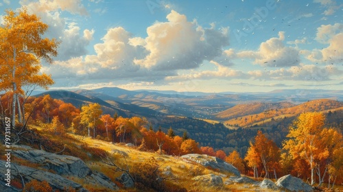 Sweeping vistas of northern landscapes take on a new splendor in the autumn light  captivating all who behold them.