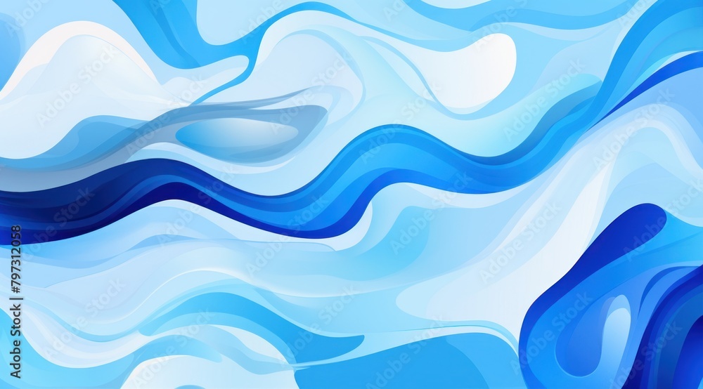 a blue and white wavy lines a blue and white wavy lines