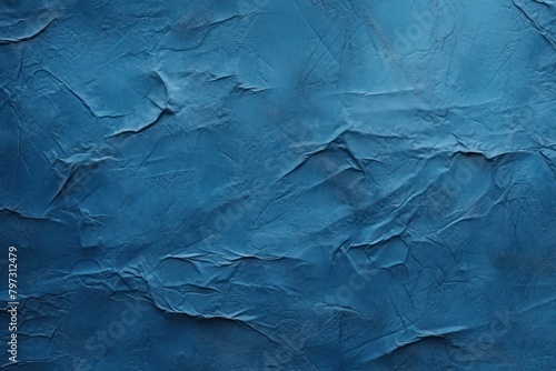 a blue surface with wrinkles