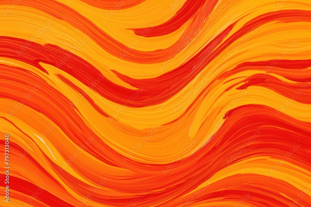 a red and yellow swirls