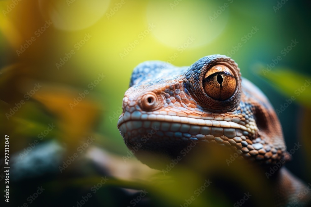 a close up of a lizard a close up of a lizard