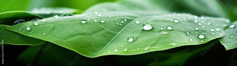 water droplets on a leaf water droplets on a leaf