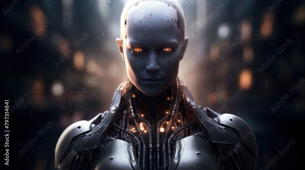 a woman in a robot suit a woman in a robot suit