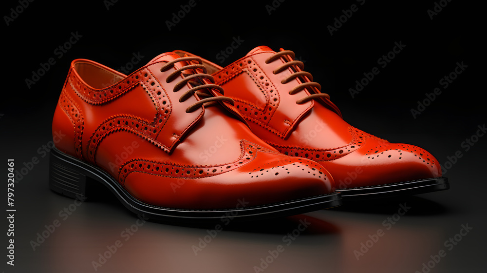 Brogues fashion icon 3d Brogues fashion icon 3d