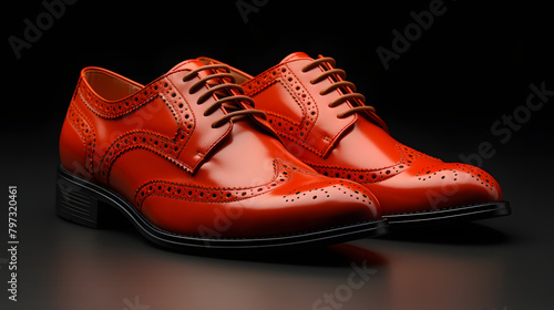 Brogues fashion icon 3d